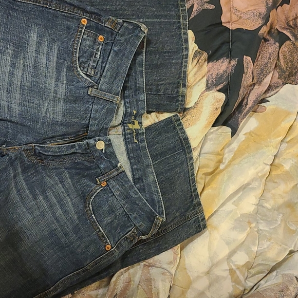 7 for all mankind bootcut jeans size 30 - Picture 4 of 4